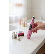 Elektrikli Tırnak Törpü Seti, Manikür ve Pedikür Için Çok Fonksiyonlu Alet