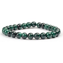 Malakit Doğal Taş Bileklik (6 Mm) – Venüs'ün Zırhı