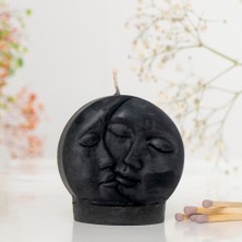 Ay Temalı Vegan Soya Mum