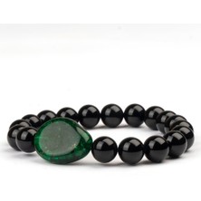 Oniks Doğal Taş Bileklik (10 Mm) – Enerji Kalkanı
