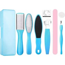 Mavi Renkli Kişisel Pedikür Bakım Seti, Sağlıklı ve Güzel Ayaklar Için