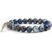 Lapis Lazuli Doğal Taş Bileklik (8 Mm) – Göklerin Sırrı