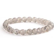 Labradorit Doğal Taş Bileklik (6 Mm) – Derinlik Taşı