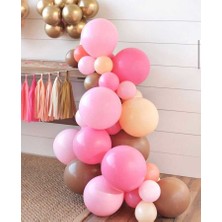 Le Mabelle Pembe  Gold Zincir Balon Set