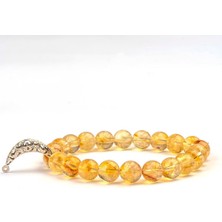 Sitrin Doğal Taş Bileklik (8 Mm) – Güneş Kapısı