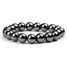 Hematit Doğal Taş Bileklik (10 Mm) – Yeryüzü Bağlantısı