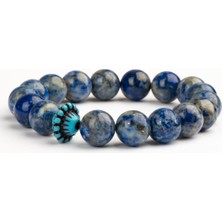 Lapis Lazuli Doğal Taş Bileklik (10 Mm) – Zihinsel Netlik
