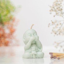 Bilmiyorum Buddha Temalı Doğal Soya Mum