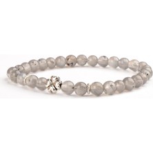 Labradorit Doğal Taş Bileklik (6 Mm) – Gizem Yolu