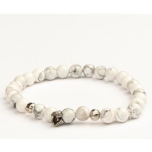 Havlit Doğal Taş Bileklik (6 Mm) – Sükûnetin Sırrı