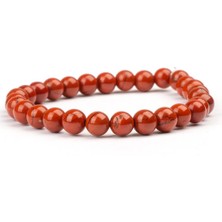 Jasper Doğal Taş Bileklik (6 Mm) – Kırılgan Güç