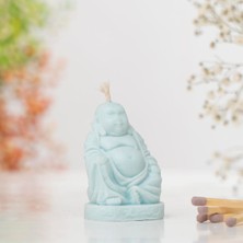 Oturan Buddha Temalı Doğal Soya Wax Mum