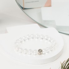 Faset Kristal Kuvars Doğal Taş Bileklik