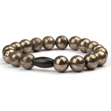 Pirit Doğal Taş Bileklik (10 Mm) – Gizli Güç