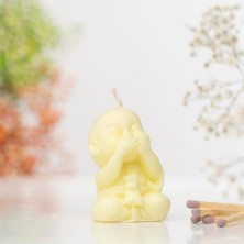 Bilmiyorum Buddha Temalı Doğal Soya Mum