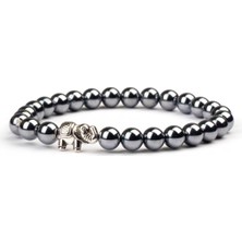 Terahertz Doğal Taş Bileklik (6 Mm) – Bilinç Alanı