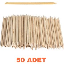 Ahşap Manikür Çubuğu 50'li Set, Güzel ve Temiz Tırnaklar Için Ideal Seçenek