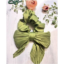 Saten Fiyonklu Şık Toka