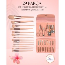 29 Parça Bakım ve Makyaj Seti | Çok Amaçlı Temizlik ve Bakım Malzemeleri