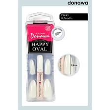 Şık ve Doğal Görünümlü Takma Tırnak Seti Cw-45, Kolay Kullanım