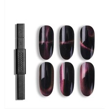 Çift Taraflı 3D Kedi Gözü Mıknatıs, Güçlü ve Şık Dekorasyon Aksesuarı