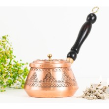 Kulplu Köşeli Bakır Demet & Reçine Tütsülük