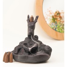 Zen Ejderha Temalı Geri Akışlı Şelale Tütsülük