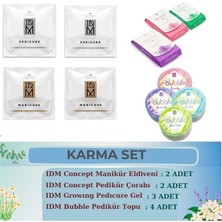 Bakım Seti: Eldiven, Çorap, Jel ve Köpük ile Güzel ve Sağlıklı Tırnaklar