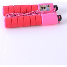 Sayaçlı Süngerli Atlama İpi 1 Adet Ergonomik Yumuşak Saplar ile Kardiyo ve Zayıflama İçin İdeal