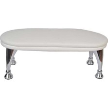 Beyaz Renkli Manikür Sehpası, Estetik ve Kullanışlı Tasarım