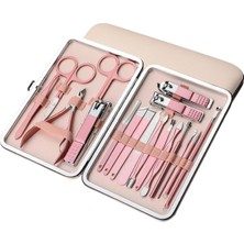 Paslanmaz Çelik 18i1 Profesyonel Manikür ve Tırnak Bakım Seti