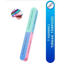 7 Taraflı Çok Fonksiyonlu Tırnak Törpüsü Parlatıcı ve Protez Tırnak Için