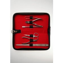 Unisex Siyah Tam Profesyonel Manikür Seti Bilekli HB4333