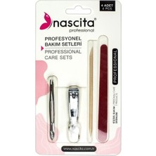 4'lü Tırnak Bakım Seti, Sağlıklı ve Güzel Tırnaklar Için Perfect Seçim