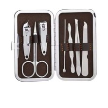 7'li Paslanmaz Çantalı Bakım Seti, Şık ve Pratik Kullanım Için Ideal