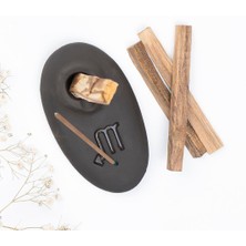 Handmade Burç Temalı Kahve Ağaç Tütsülük