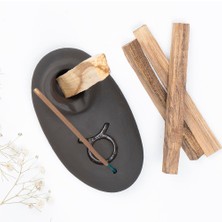 Handmade Burç Temalı Kahve Ağaç Tütsülük