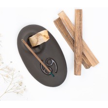 Handmade Burç Temalı Kahve Ağaç Tütsülük