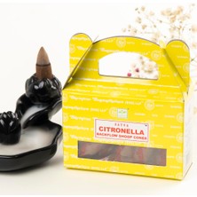 Satya Citronella Aromalı Geri Akışlı Şelale Tütsü