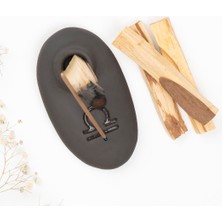 Handmade Burç Temalı Kahve Ağaç Tütsülük