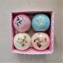 Yüksek Kalite Nem Bombası Topları 4'lü Set, Ferahlatıcı ve Canlandırıcı Bakım