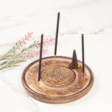 Baykuş Temalı Konik ve Çubuk Tütsülük