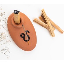 El Yapımı Burç Temalı Orange Ağaç Tütsülük