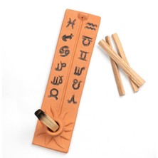 Burç Temalı Seramik Çubuk & Palo Santo Tütsülük
