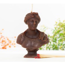 Mitr Antik Yunan Genç Kadın Temalı Balmumu Mum