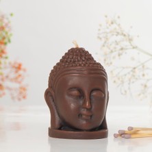 Mitr Buddha Kafası Dökme Balmumu Mum