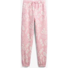 Gap V-Fa Logo Heritage Çocuk Pembe Eşofman ALTI.007