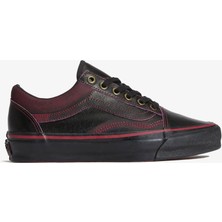 Vans Lx Old Skool Leather Kadın Siyah Spor Ayakkabı.-