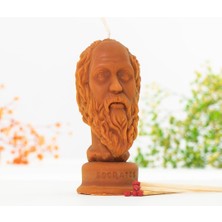 Mitr Socrates Temalı (Sıcak Temalı) Balmumu Mum