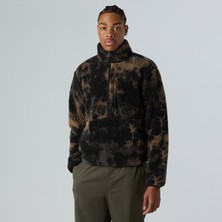 The North Face Extreme Pile Printed Pullover Erkek Siyah Polar.-